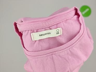 Ubrania damskie: Reserved, T-shirt damski, rozmiar XS — 4