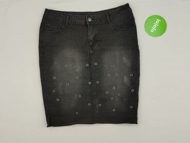 spódniczka rozkloszowane czarne: Spódnica damska, M — 2