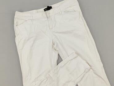 biale buty skarpetkowe: Mango, Spodnie materiałowe damskie, rozmiar M — 1