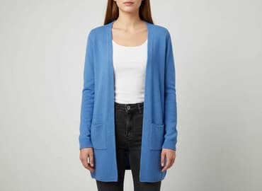 sweter z akrylu czy jest dobry: Kardigan damski, rozmiar S — 6