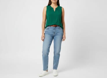 koszulki z dekoltem v: Bluzka damska, rozmiar XL — 6