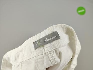 biale kombinezony: Marks & Spencer, Spodnie 3/4 damskie, rozmiar L — 4