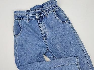 jeansy na gumce: Jeansy damskie, rozmiar S — 1