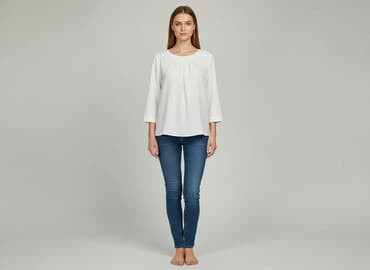 biale obcisla bluzki: Bluzka damska, XS — 6