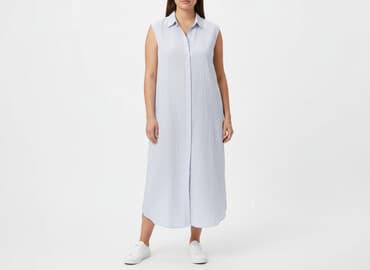 koszula niebieska hm: H&M, Sukienka damska, rozmiar XL — 6