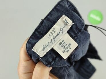 hm krótkie spodenki czarne: H&M L.O.G.G., Szorty damskie, rozmiar L — 4