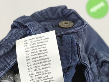 biale rajstopy niemowlece: Denim pants, Minoti, 12-18 months, condition - Perfect — 5