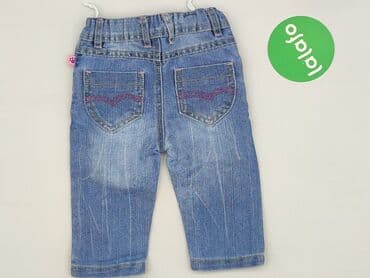 koszulka z minionkami: Denim pants, 3-6 months, condition - Very good — 3
