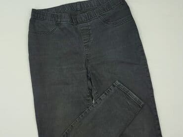 baggy jeans black: Leggings, Jeansy damskie, rozmiar M — 1