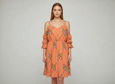 sukienka z haftowanymi kwiatami: Sukienka damska, rozmiar M — 6