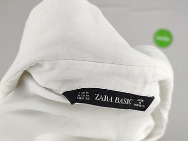 biala marynarka hm: Zara, Bluzka damska, rozmiar M — 4