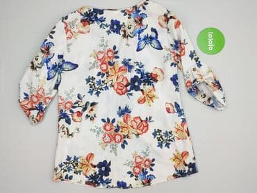 bluzki z kwiacistym wzorem: Tunika damska, rozmiar M — 3