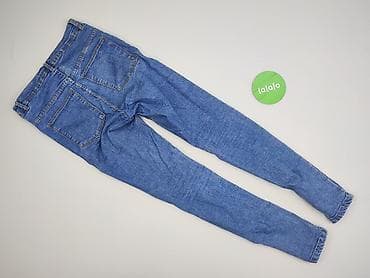 dżinsy girlfriend: Used Jeans, Jeansy damskie, rozmiar XS — 3