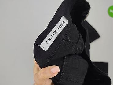 cargo: Męskie spodnie cargo T.N.T08 Jeans, kolor czarny, rozmiar W33. - — 4