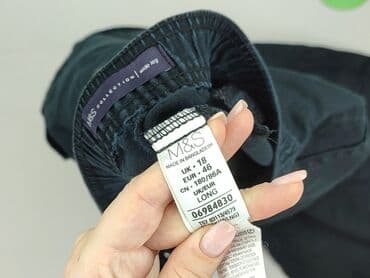 lidl szorty lniane: Marks & Spencer, Spodnie materiałowe damskie, rozmiar XL — 4
