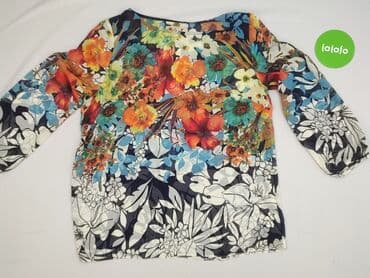 bluzka w kwiaty new yorker: Blue, Bluzka damska, rozmiar M — 2