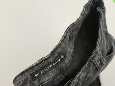 dżinsy reserved z kwiatami: Reserved, Jeansy damskie, rozmiar L — 4