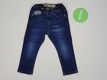 t shirt basic oversize: Spodnie jeansowe, DenimCo, 2-3 lat, 92/98, stan - Idealny — 2