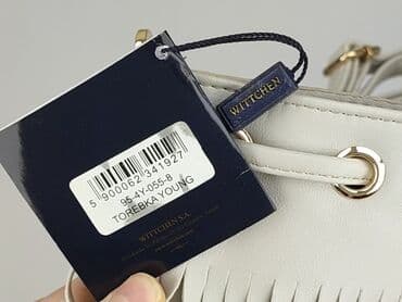 paski do sukienki srebrne: Torebka, Wittchen, stan - Idealny — 7