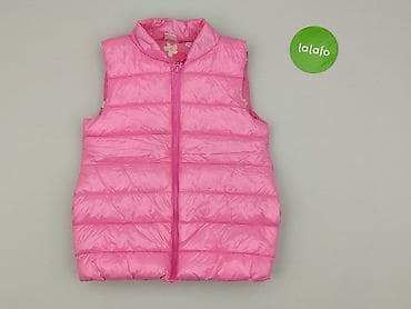 sweter z koronką: Kamizelka, F&F, 9 lat, 128-134 cm, stan - Idealny — 2