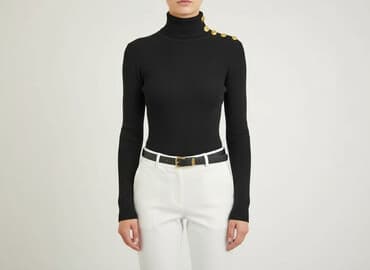 top z otworem na kciuk: Selfieroom, Golf damski, rozmiar One size — 6