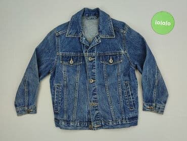 kaszmirowa czapka c a: Dziecięca kurtka jeansowa, 5-6 lat, 110-116 cm, St. Bernard, stan - Idealny — 2