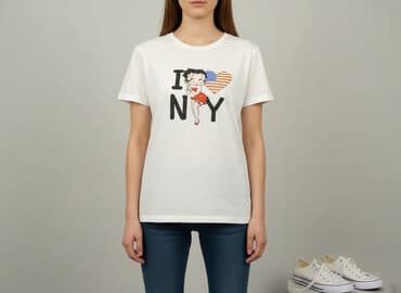 t shirty z flagą usa: Roly, Women`s T-shirt, size L — 1