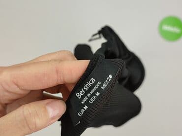 stradivarius top z odkrytymi ramionami: Bershka, Top damski, rozmiar M — 4