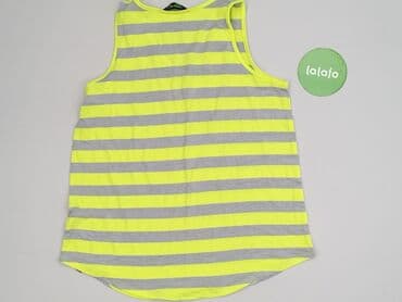 bluzka żółta w czarne paski: Top damski, rozmiar S — 2