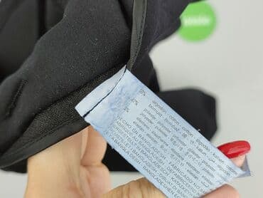 t shirty guess czarne: Bershka, Spodnie materiałowe damskie, rozmiar M — 5