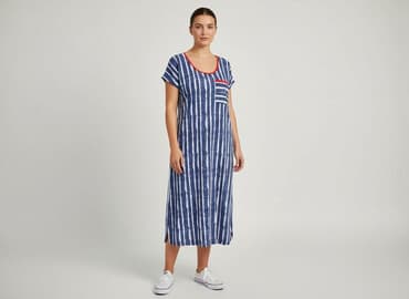 bluzki w paski allegro: Sukienka damska, rozmiar XL — 6