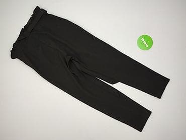 spodnie z pluszu: Spodnie materiałowe damskie, rozmiar M — 3