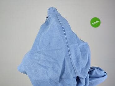 dzins material: Spodnie materiałowe damskie, rozmiar One size — 4