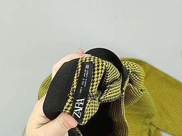 pull on trousers h: Zara, Spodnie materiałowe damskie, rozmiar S — 4