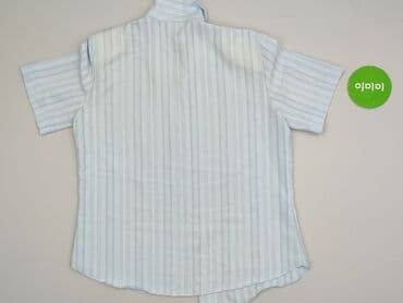 koszulka w niebieskie paski: Bluzka damska, rozmiar L — 3