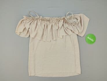 sweter piórkowy na drutach: Bluzka damska, rozmiar M — 2