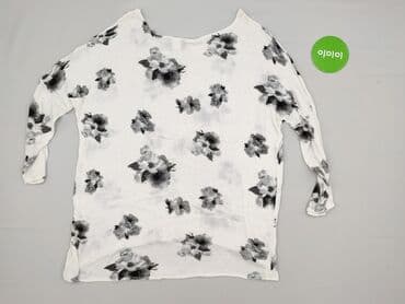 sweter piórkowy na drutach: Bluzka damska, rozmiar L — 3