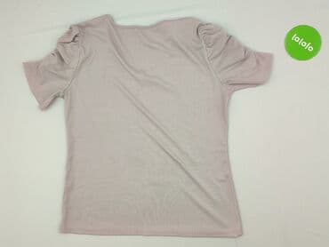 bluzki prążkowane krótki rękaw: Bluzka damska, rozmiar L — 3