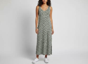 zielona sukienki midi: Sukienka damska, rozmiar M — 1