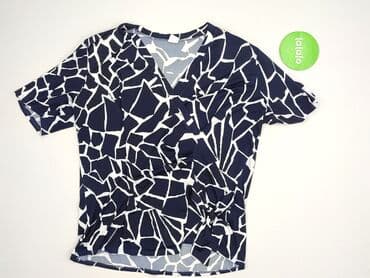 eleganckie bluzki wyszczuplające: Women's blouse, size 4XL (EU 48) — 2