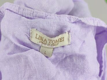 t shirty z lnu: Top damski, rozmiar L — 4