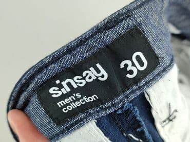 sinsay woskowane spodnie: Sinsay, Chinosy dla mężczyzn, rozmiar M — 4