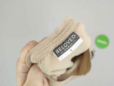 beżowe t shirty: Beloved, T-shirt damski, rozmiar S — 6
