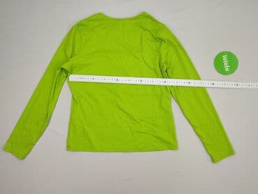 obcisła bluzki z dekoltem: H&M, T-shirt damski, rozmiar L — 5