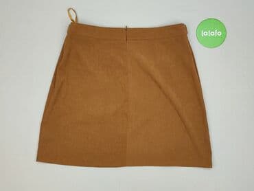 spódnice z imitacji skóry brązowa: F&F, Women`s skirt, size L — 4