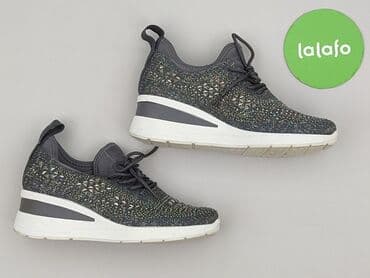 kozaki na koturnie lasocki: Sneakersy damskie, 37 — 2