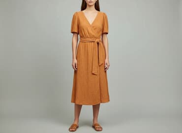 shein zolta sukienka: Shein, Sukienka damska, rozmiar M — 6