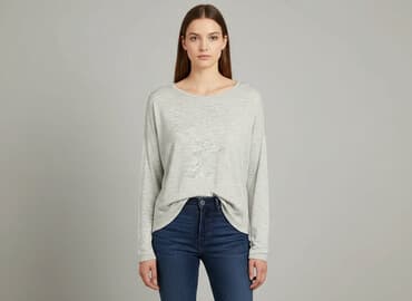 t shirty pod marynarkę: Basic, Bluzka damska, rozmiar XS — 6