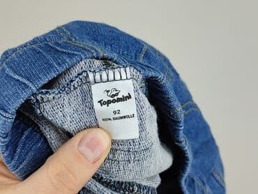 axena bluzki: Jeans, Topolino, 1.5-2 years, 92, condition - Good — 6