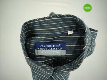 golfy w paski: Shirt for men, size 2XL — 4